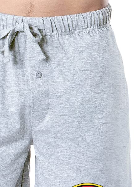 INTIMO Jurassic Park Mens' Dinosaur Film Movie Park Logo Sleep Pajama Shorts3