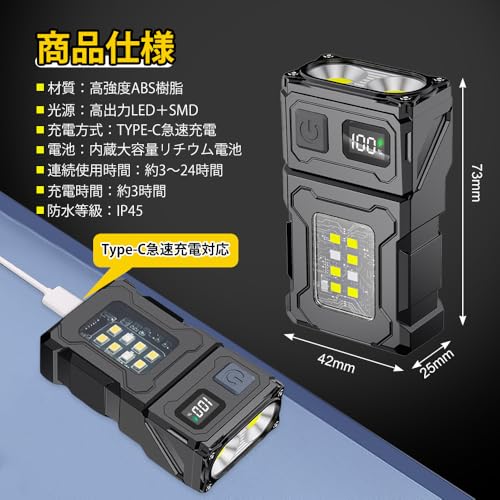 UrbanPulse LEDミニフラッシュライト