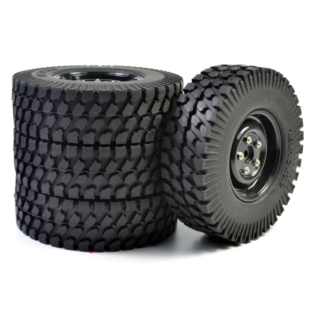 N\D4PCS 1.9 Inch Crawler Tires 98MM for Axial SCX10 D90 TF2 MST CC01 1:10 RC