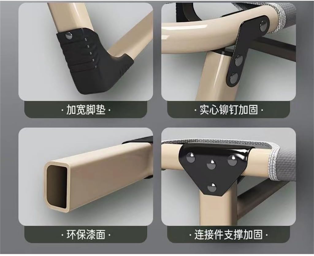 Folding Bed Single Nap Bed Office Nap Gods Recliner Portable Household Hospital Beds(75cm)