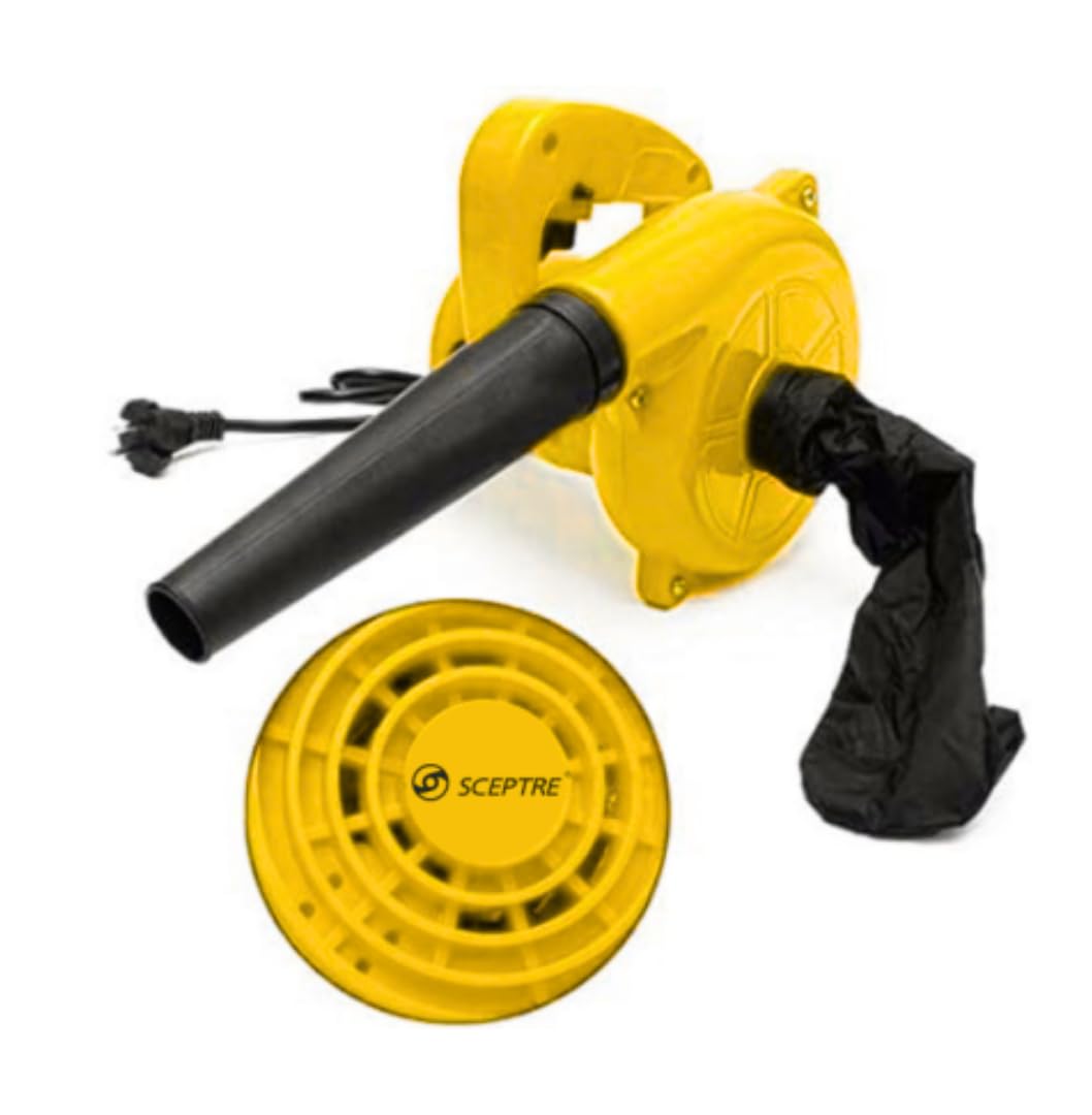 Sceptre 650 W, 190 Miles/Hour Electric Air Blower Dust Cleaner Blower for Cleaning Dust (Yellow) (B0CSJR8P8L) Amazon Price History, Amazon Price Tracker