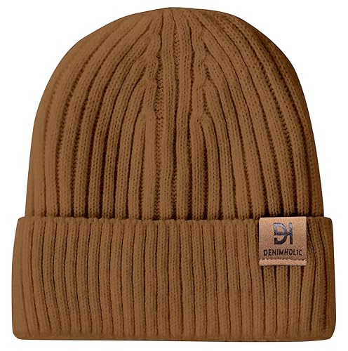 Image of DENIMHOLIC Winter Cap for Men & Women, Beanie Cap for Men Woolen Cap for Men & Women, Beanie Cap for Women