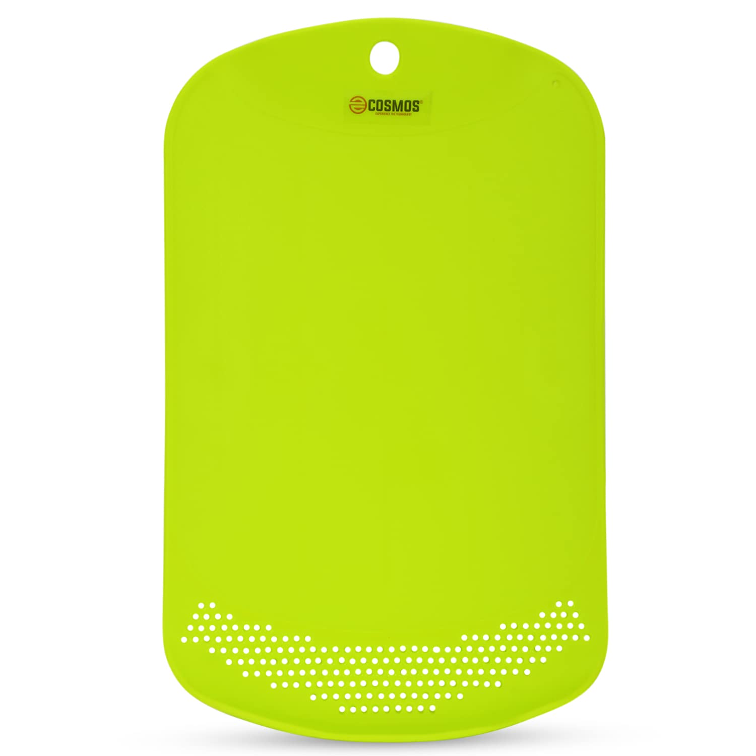 E-COSMOS Plastic Chopping Board with Drainer (Green), M (B09BQRZ7Y1) Amazon Price History, Amazon Price Tracker