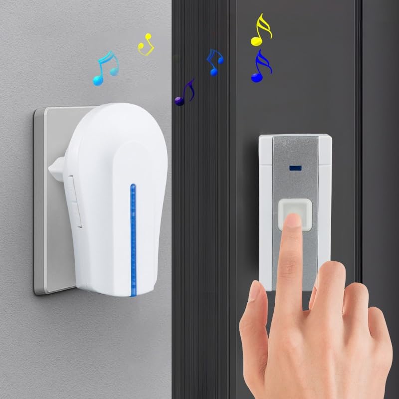 Sonnette de maison musicale à télécommande pour un contrôle à distance