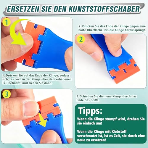 Klebereste Entferner Spray 120ml – Starker Klebstoffentferner & Etikettenlöser mit Schaber & Tuch, Aufkleber Entferner Entfernt Kleber, Etiketten & Klebereste für Glas, Kunststoff, Teppich, Auto