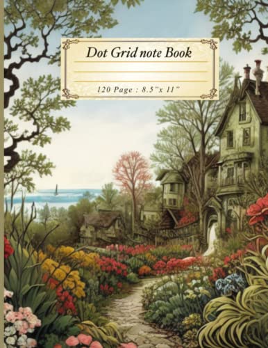 Dot Grid note book 120 pages size 8.5" x 11": 120 Pages of High-Quality Dot Grid Paper for Sketching and Drawing.Perfect for Artists, Designers, and Creatives of All Skill Levels.