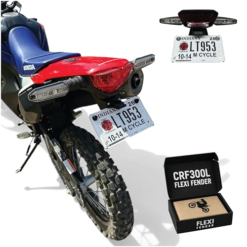 Garde-boue flexible Honda CRF300L Rally pour sorties tout-terrain et enduro
