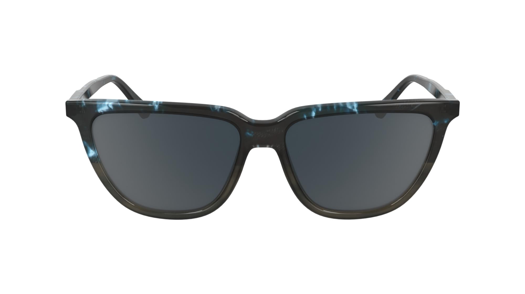 Calvin Klein Women's Sunglasses CK24537S - Blue Havana/Havana with Solid Grey Lens