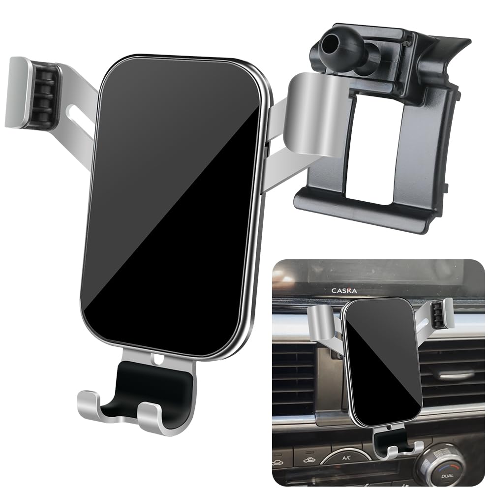 LUNQIN Car Phone Holder for Mazda CX-5 CX5 2016 Touring & Grand Touring Auto Interior Accessories Best Cell Phones Mount Cellphone Mobile Cradle Charging Navigation Bracket Air Vent Stand Accessory