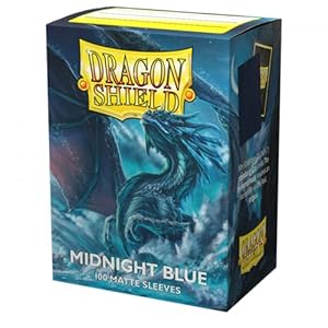 Dragon Shield Matte Midnight Blue 100 Hüllen