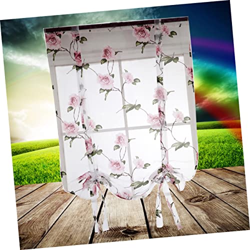 Cortinas globo MAGICLULU con lazo para ventanas pequeñas de cocina 5