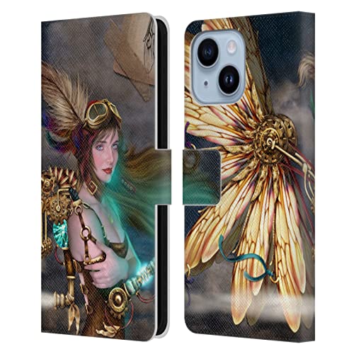 Protection Cuir iPhone 14 Plus Portefeuille Brigid Ashwood