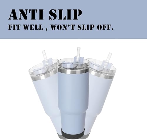 Miniatura 4 de 4 fundas de botella para vaso Stanley Adventure Quencher de 20 y 14 onzas, funda de silicona antideslizante para Stanley, accesorios para botellas