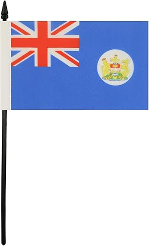 Miniatura 26 de Bandera de la bandera del Líbano de AZ, 3.9 x 5.9 in, bandera de escritorio libanesa, 5.9 x 3.9 in, barra y base de plástico negro