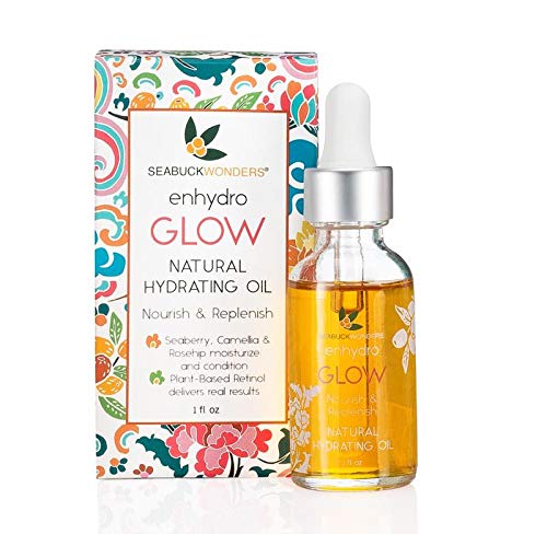 SeabuckWonders Omega 7 Sea Buckthorn Enhydro Glow Oil Serum, 1 Fl Oz