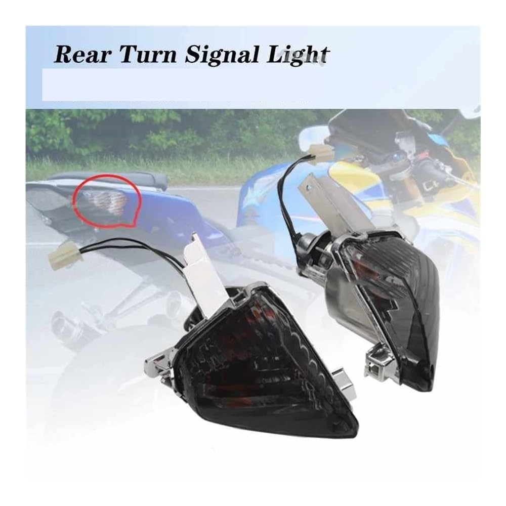 Faro Posteriore Stop Running Per GSXR 600 GSXR750 2008-2010 Per GSXR1000 GSX-R 1000 2007-2008 Indicatore di direzione laterale posteriore