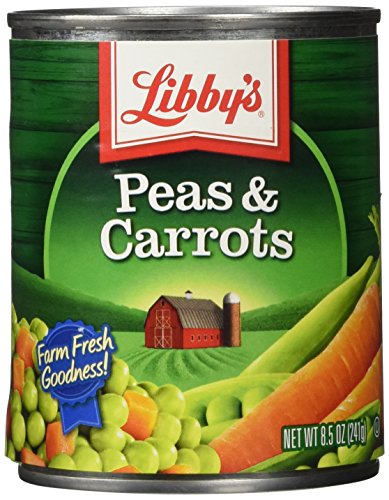 Libby's Peas & Carrots, 8.5-Ounces Cans (Pack of 12)