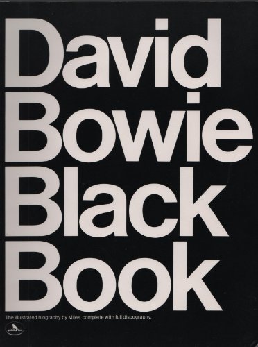 David Bowie Black Book 0825639581 Book Cover