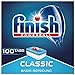 Finish Classic tabletki do mycia w zmywarce, bez fosforanów, tabletki do mycia naczyń z Powerball do podstawowego czyszczenia naczyń, Megapack z 100 tabletkami do wykończenia