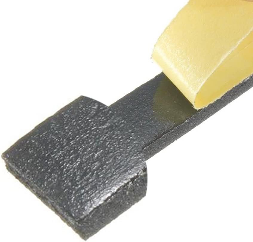 Foam Tape, SClosed Cell Foam Insulation Tape Self Adhesive Single Sided 5mx20mmx5mm Gray