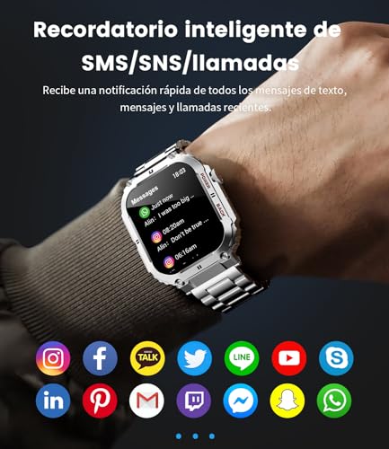 Smartwatch, Wireless reloj inteligente h&q Marca ESFOE (3)