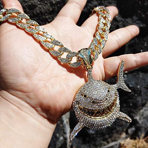 Iced Cuban Chain Bling Necklace 