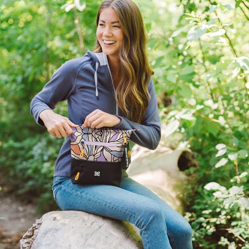 Image of Sherpani Sadie, Nylon Crossbody Bag, Lightweight Shoulder Bag, Travel Cross Body Purse, Crossbody Bags for Women, RFID Protection WITHOUT Coin Purse (Bloom)