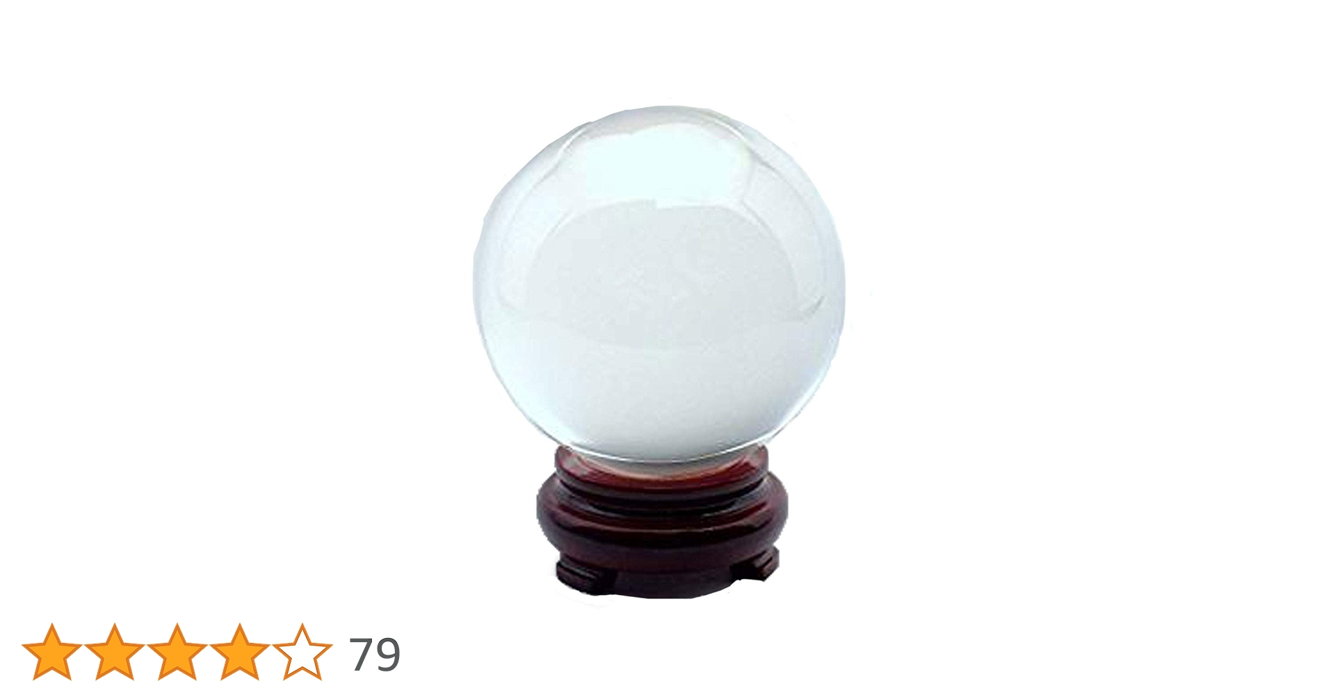 Amazon.co.jp: 人工 （溶錬） 水晶玉 110mm : ホーム＆キッチン