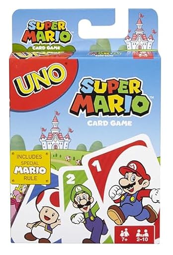 Mattel Games UNO Super Mario Bros, juego de cartas de UNO (Mattel DRD 00) | Ya disponible en tu tienda friki favorita! En mundofriki.es! Mattel Games UNO Super Mario Bros, juego de cartas de UNO (Mattel DRD 00) | Ya disponible en tu tienda friki favorita! En mundofriki.es!