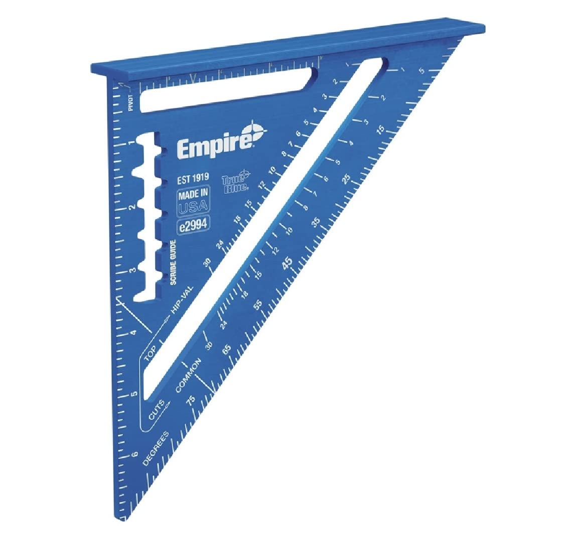Empire Level E2994 7-Inch High Definition Rafter Square