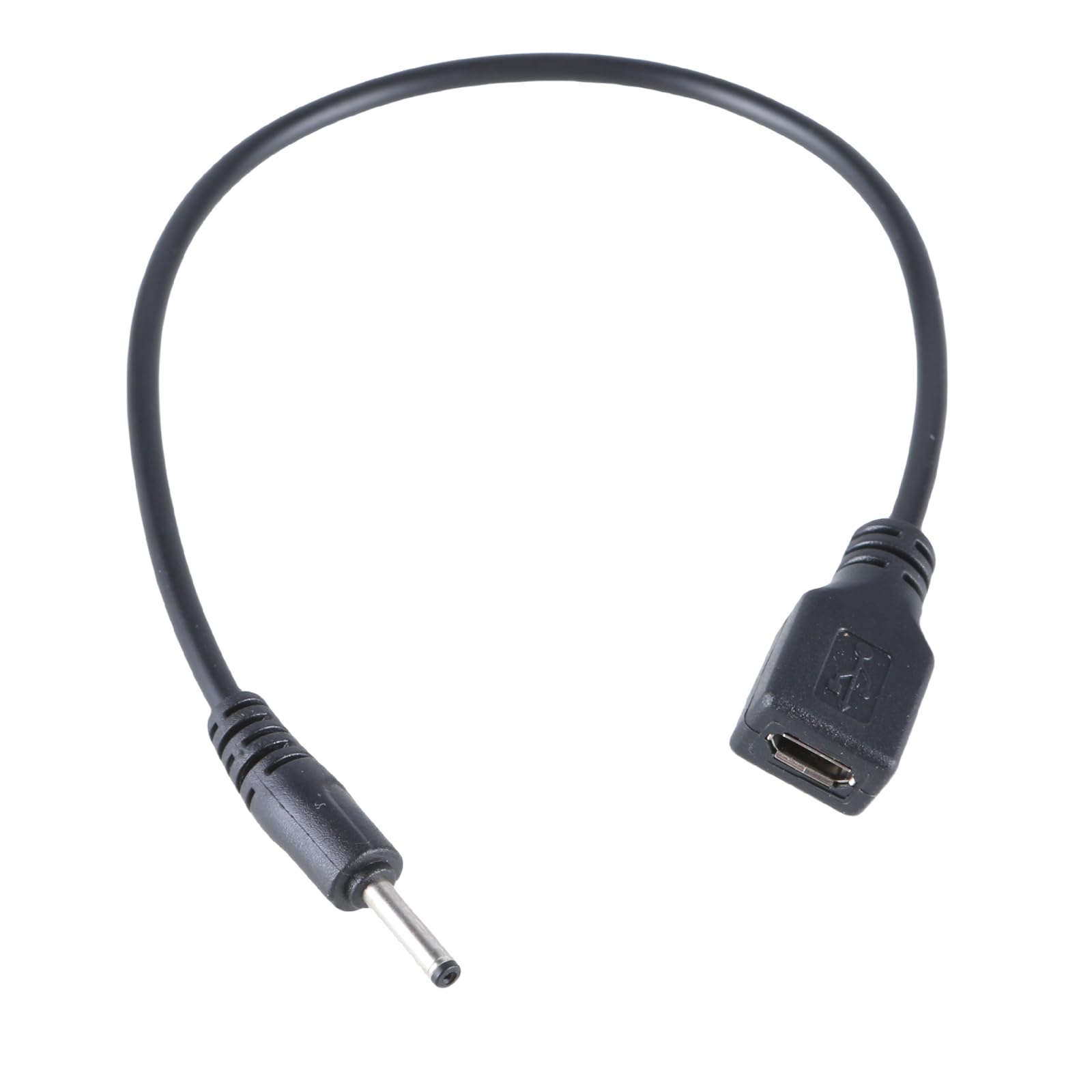 RGYBAO USB Female to 2.5x0.7mm Male Adapter Charging Cable Power Supply Extension Adapter Cable for USB Lights Speakers