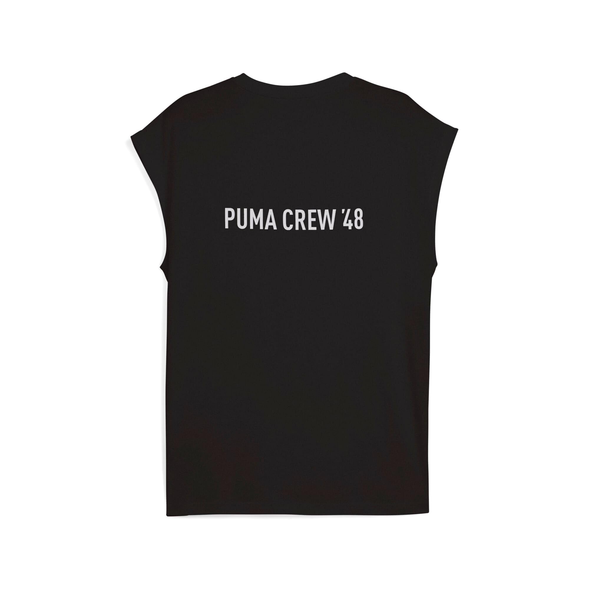 PUMA Unisex M Graphic Cutoff Tank Tees (1 opakowanie)
