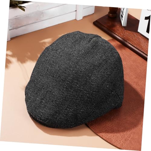 Vintage Newsboy Hat for Boys Stylish Flat Cap with Classic Design Comfortable Accessory for Outfits Multi4
