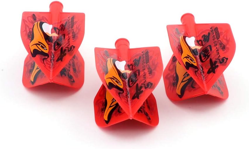 CUESOUL TERO AK4 Dart Flights standard Shape with attractive pattern, set of 3 pcs