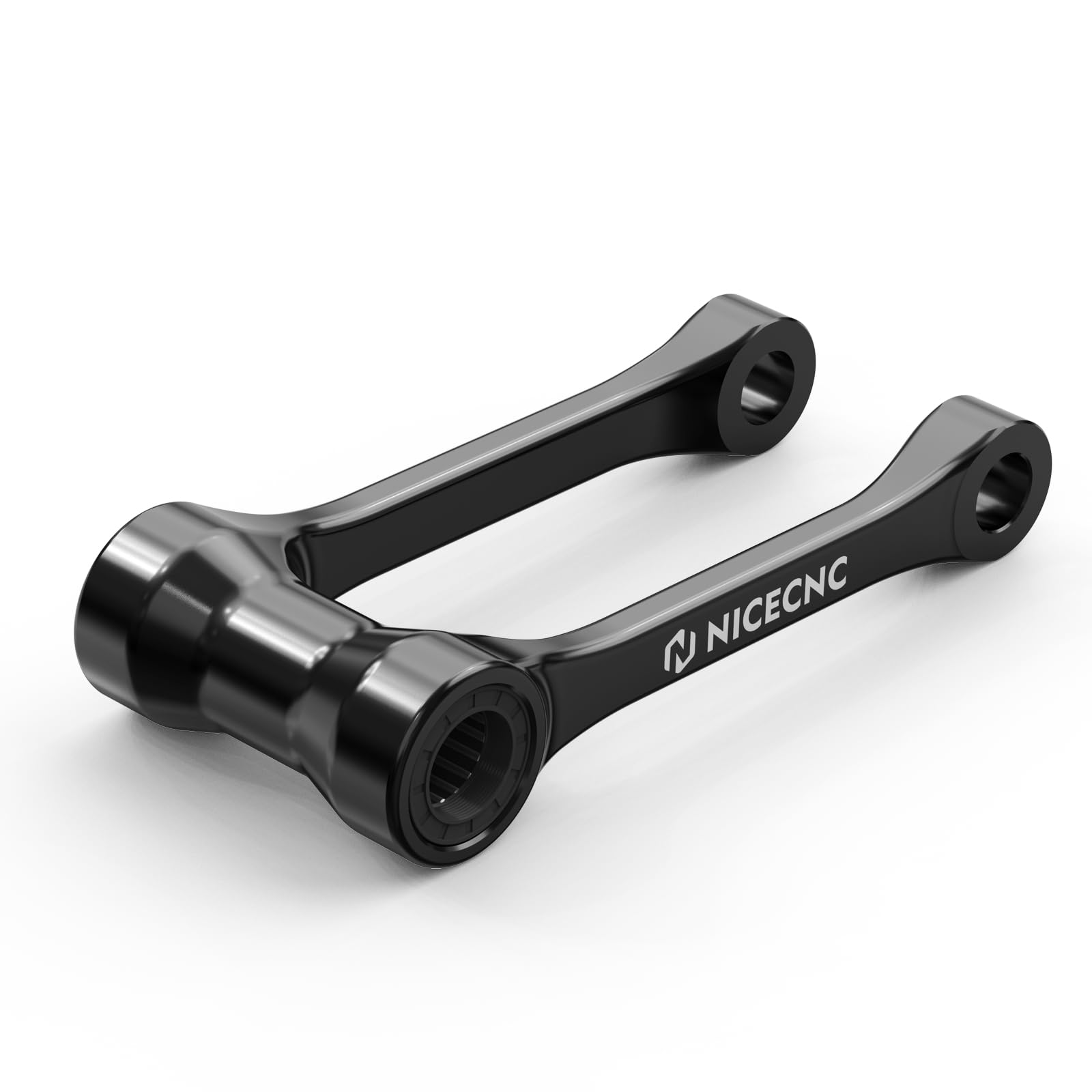 NICECNC - Link di sospensione posteriore inferiore nero compatibile con Yamaha YZ 250 FX 2020-2025 YZ 450 FX 2019-2025, WR 450 F 2016-2025, vedere compatibilità