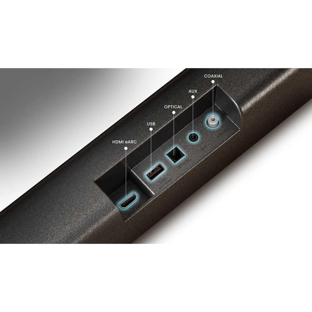 Hisense AX5100G soundbar con 340W, 7 altoparlanti e subwoofer 6.5, Dolby Atmos, DTS Virtual X, Bluetooth 5.0, EZ Play
