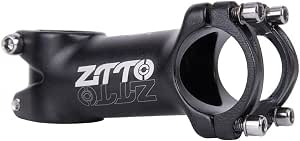 Potence Vélo 7° 31.8mm – Alu Noir – Longueurs 32/60/80/90/100mm Pour VTT/route