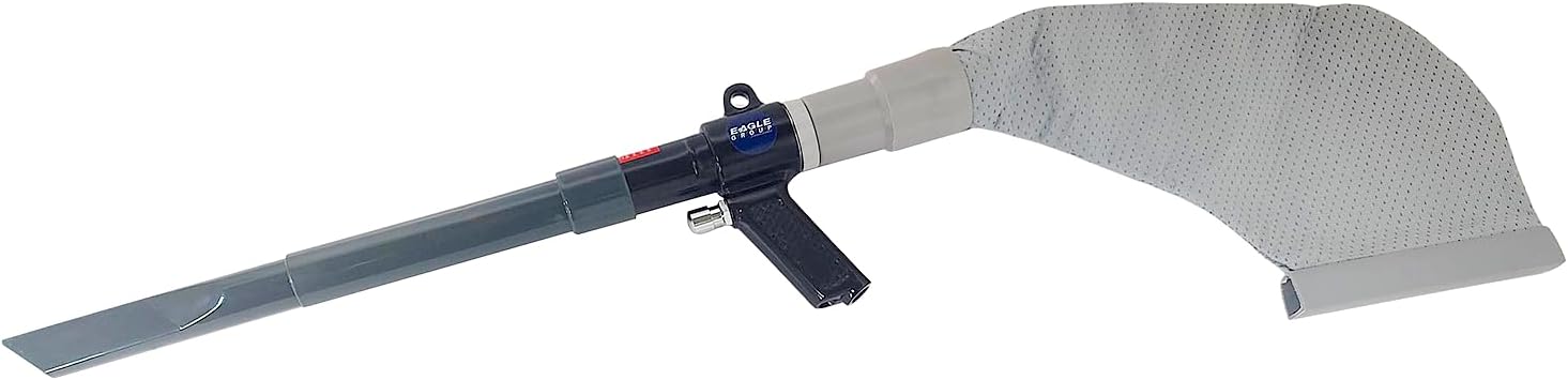 Rema Tip Top No. 795 Hand Held Air Operated Wet/Dry Shop Vacuum for Tire Shop Repair Statations with Included Bag