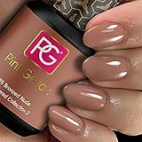 Color de pintauñas permanente Pink Gellac 195 Bronzed Nude