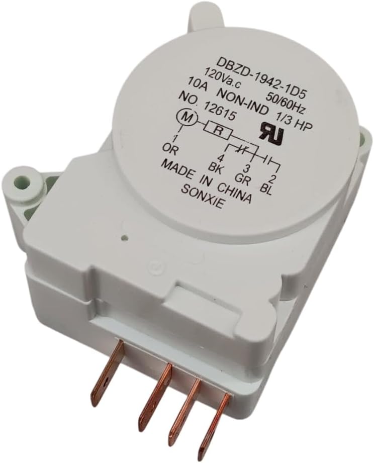 Supco SC952 Refrigerator Defrost Timer For GE WR9X489, 162D6022P16, AP2061695, PS310858