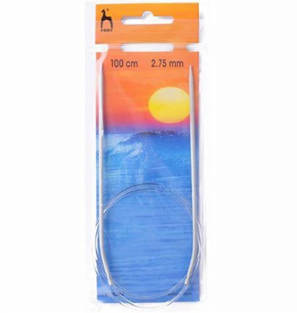 Pony Classic 100cm Fixed Circular Knitting Needles - 4.00mm (P52609)
