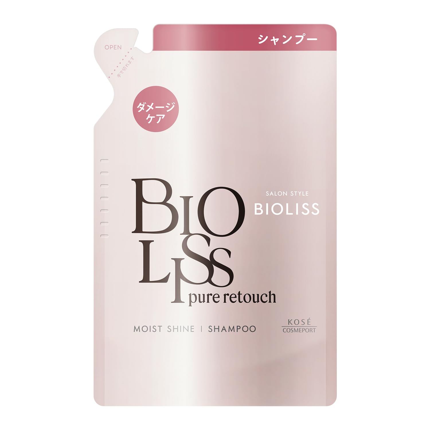 SALON STYLE(サロンスタイル) ビオリス ピュアレタッチ ぱやとぅや シャンプー つめかえ 340mL ダメージケア しっとりツヤ