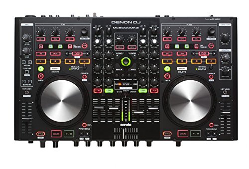 Denon DJ DN-MC6000 Table de mixage/Multi-Contrôleur MIDI USB Noir – vue 2