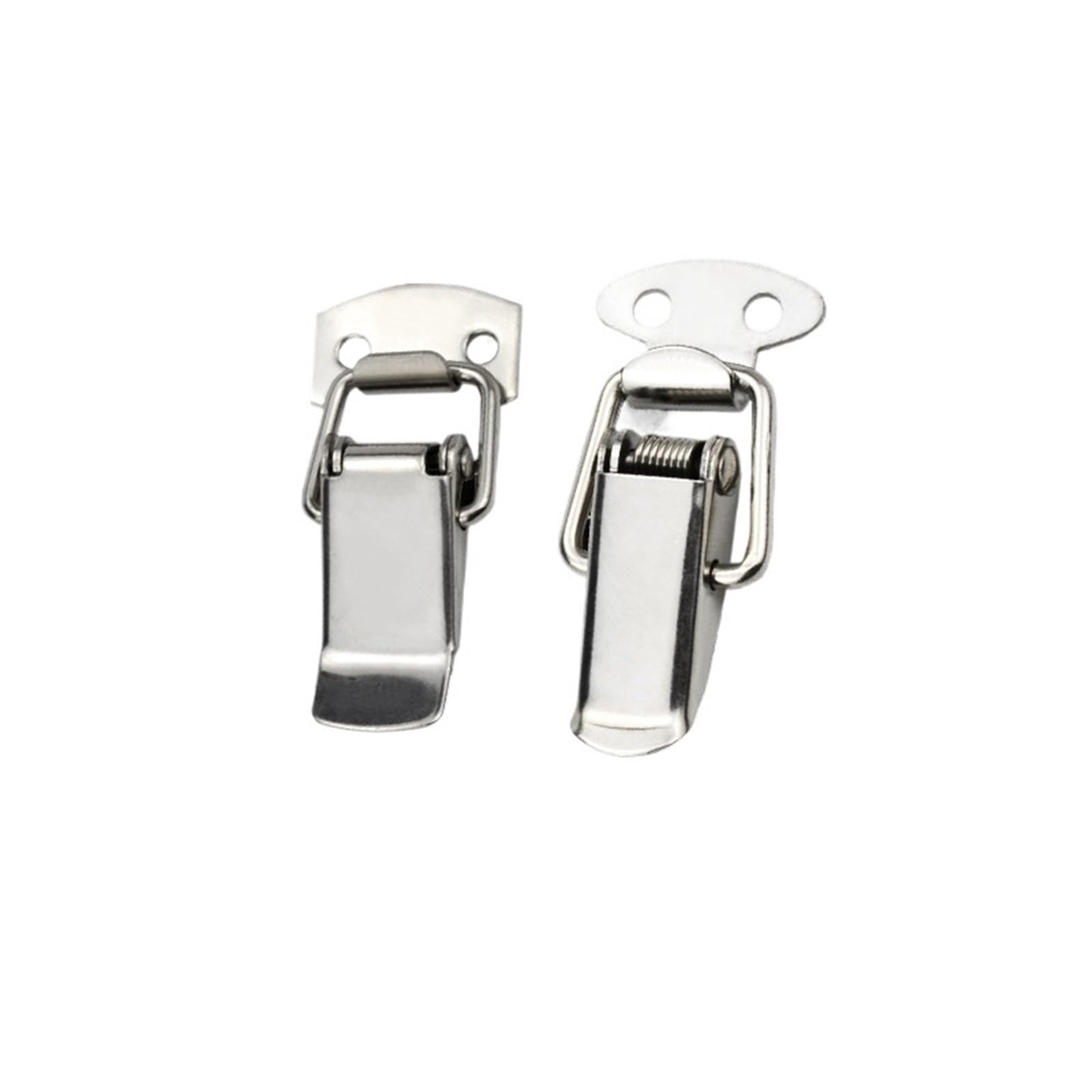 Boucle en bec de canard inox 304 | Loquet cadenas pour caisse de transport et boîte à outils