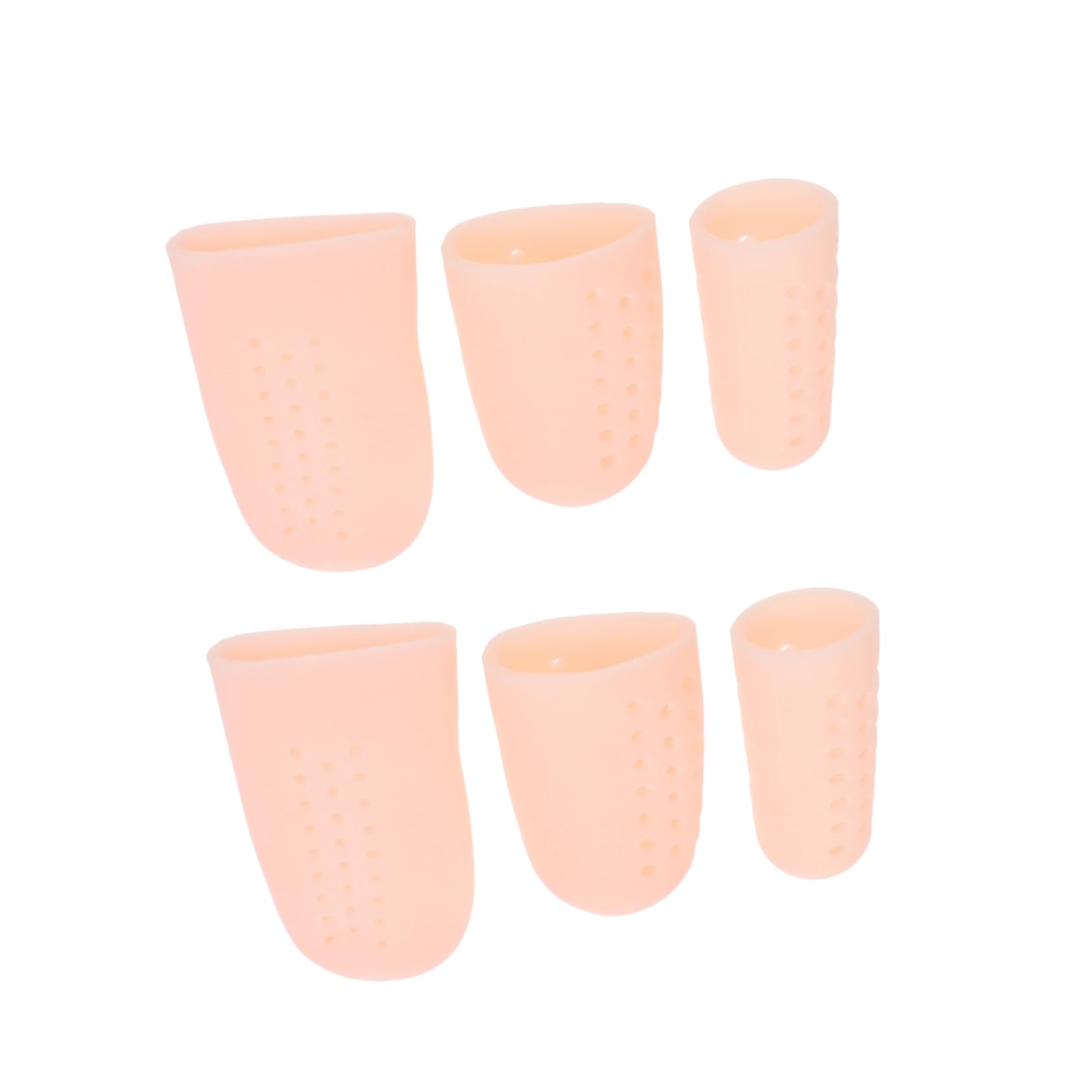 BEBEMOKO 8 Pairs Toe Silicone Toe Separators for Bunions Hallux Feet Comfortable Odorless Easy to Clean