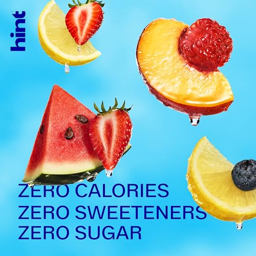 Image of Hint Fruit-Infused Bottled Water, Smashup Flavored Variety Pack - Purified Water Beverages with Zero Calories, Natural Flavors, and Sugar Free - 16 Fl Oz (Pack of 12)
