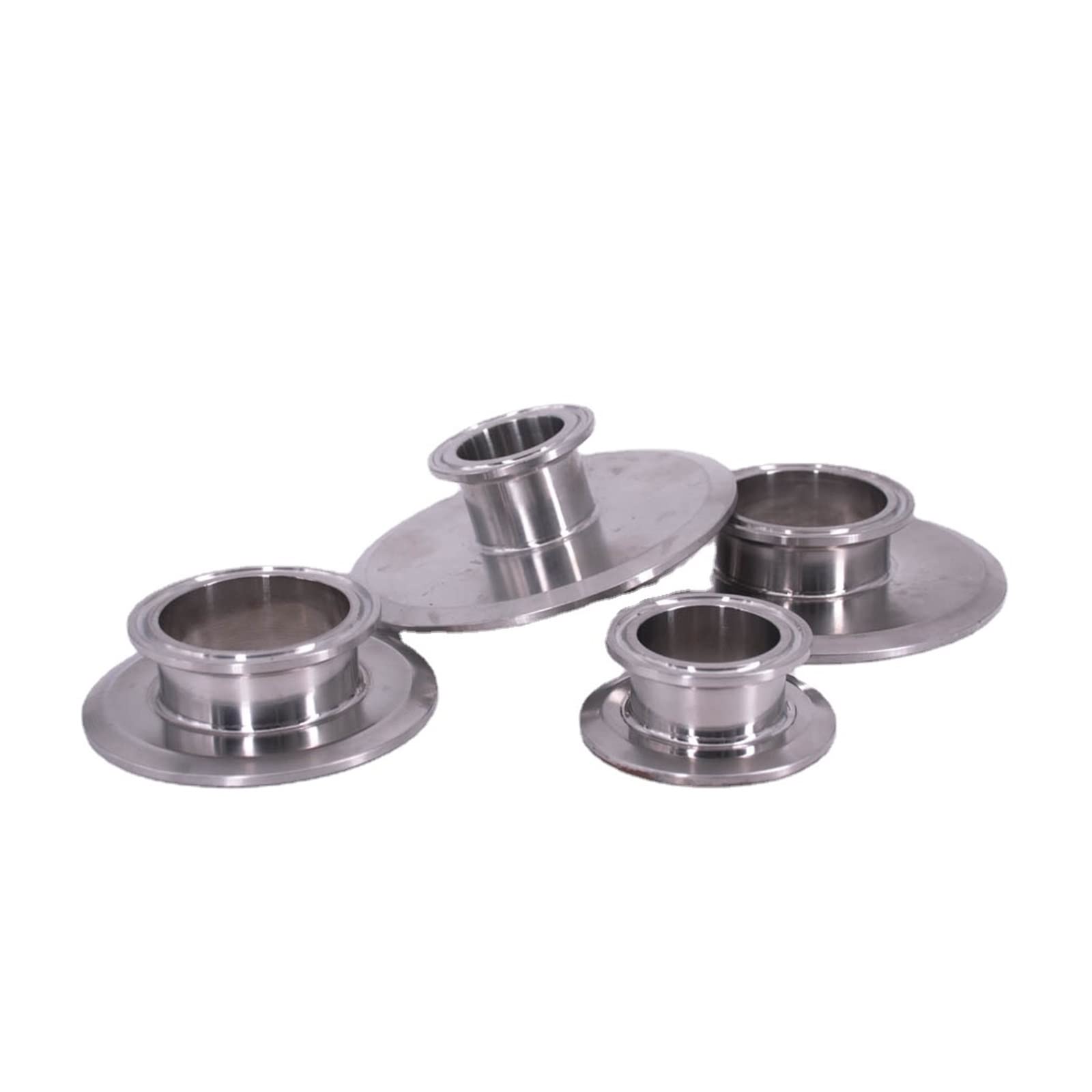 Tri-Clamp Reduzierstück Kurz 4 Zoll Auf 6 Zoll – 102/154 Mm, Edelstahl 304, Höhe 25 Mm, Für Sanitär & Lebensmittelindustrie