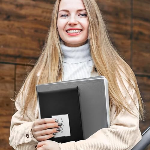 Bank Deposit Money Bags with Zipper, PU Bags Cash Wallet Pouches with Label, for Coins, 5-Pack B3