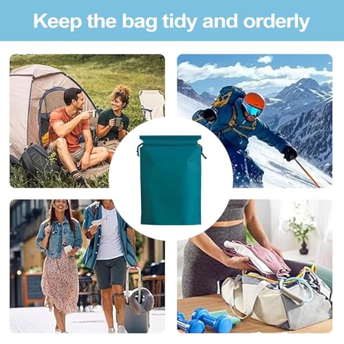 Dry Bag Waterproof - Reusable Waterproof Storage Bag - Laundry Pouch for Gym Storage Shopping Sports Gym Camping School Running Swimming4
