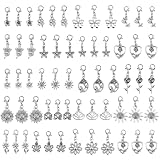 Set da 80 pezzi: con 80 pezzi che presentano tutti i motivi floreali, avrai abbastanza ciondoli dorati per decorare più scarpe, cappelli o pochette mantenendo un tema floreale antico coeso